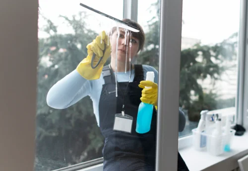 Nettoyage de vitres intérieures et extérieures à Saint-Parthem